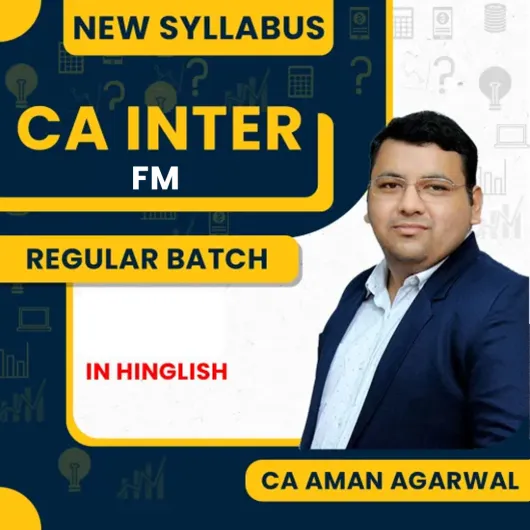 CA Aman Agarwal Financial Management Regular Online Classes For CA Inter: Google Drive Classes