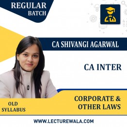 CA Inter Corporate & Other Laws Full Course Combo By CA Shivangi Agarwal: Google drive