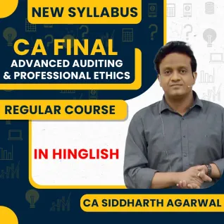 CA Siddharth Agarwal Auditing Regular Classes For CA Final Online Classes CA Siddharth Agarwal Auditing Regular Classes For CA Final Online Classes