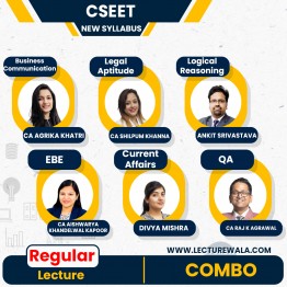 CSEET New Syllabus All Subjects Combo Regular Classes By Study At Home : Pen Drive / Online Classes