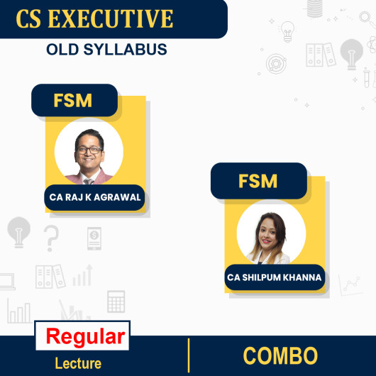 CS Executive Module II Old Syllabus Paper 8 – Financial and Strategic Management including MCQ Regular Classes by CA Raj K Agrawal & CA Shilpum Khanna : Pen Drive / Online Classes