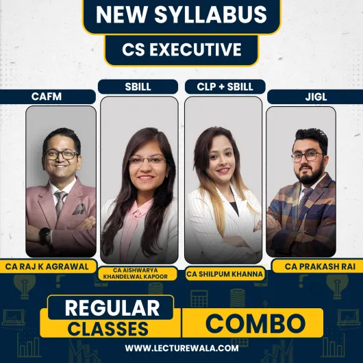 Study At Home Module I - All Subjects Regular Online Combo Classes For CS Executive (2022 New Syllabus)