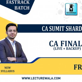 CA Final Financial Reporting Fastrack By CA Sumit Sharda : Live + Backup