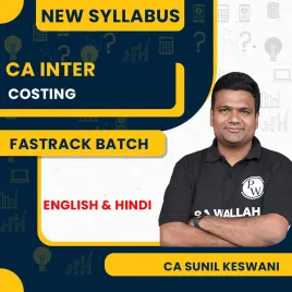 CA Inter Udesh Fastrack May 2026 - Cost and Management Accounting (Group 2) by Pw : Online Classes 