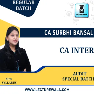 CA Inter Study Special Batch Regular Course : By CA Surbhi Bansal : Online classes  CA Inter Study Special Batch Regular Course : By CA Surbhi Bansal : Online classes