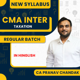 CA Pranav Chandak Taxation (DT &amp; IDT) Regular Batch For CMA Inter 