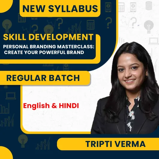Tripti Verma Personal Branding Masterclass: Create your Powerful Brand Skill Development Course : Pen Drive / Online Classes