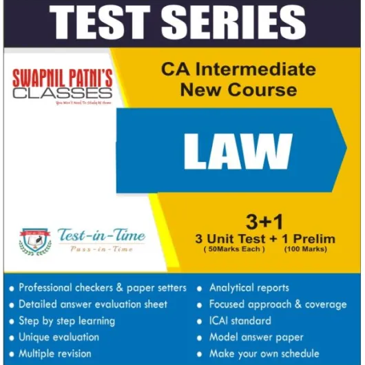 CA Inter Law Test Series BY CA Ankita Patni :TEST SERIES.