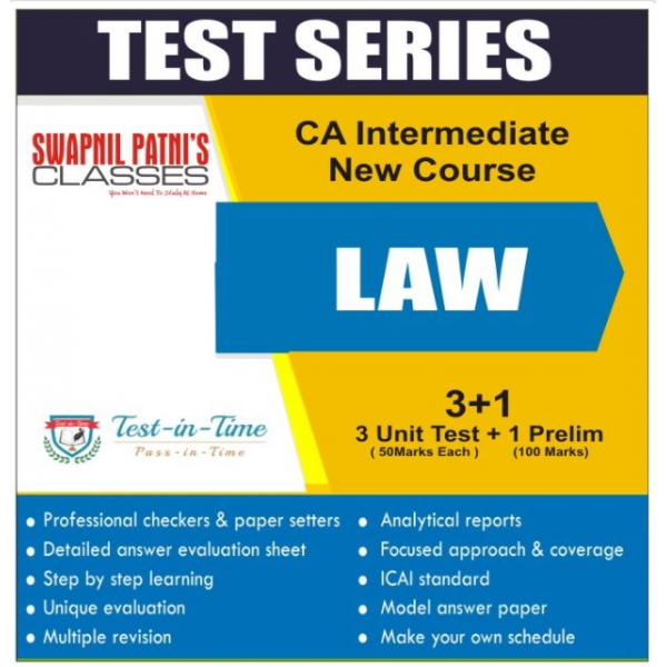 CA Inter Law Test Series BY CA Ankita Patni :TEST SERIES.