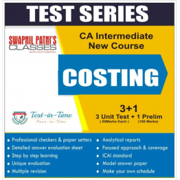 CA Inter Costing Test Series : By CA Harshad Jaju (For NOV 2021,MAY 2022 & NOV 2022)
