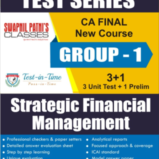 CA Final SFM Regular Course Test Serial : CA Swapnil Patni (For NOV.2021) CA Final SFM Regular Course Test Serial : CA Swapnil Patni (For NOV.2021)
