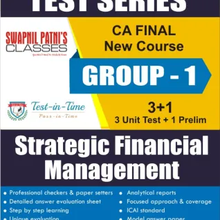 CA Final SFM Regular Course Test Serial : CA Swapnil Patni (For NOV.2021) CA Final SFM Regular Course Test Serial : CA Swapnil Patni (For NOV.2021)