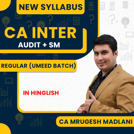 Mrugesh Madlani CA Inter SM Online Classes