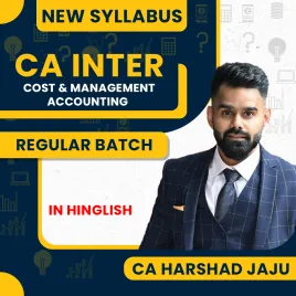 CA Harshad Jaju Cost & Management Accounting Regular Online Classes For CA Inter : Google Drive / Pen Drive Classes CA Harshad Jaju Cost & Management Accounting Regular Online Classes For CA Inter : Google Drive / Pen Drive Classes