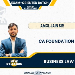 Amol Jain Sir CA Foundation Business Law