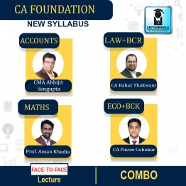 CA Foundation All Subjects Combo Face To Face Regular Batch IN Pune By V'smart Academy: Face-to-Face Classes.