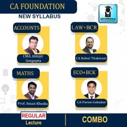 CA Foundation All Subject Combo Regular Batch By V'smart Academy : Prayas Smart Classroom Batch