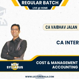 Cost & Management Accounting by CA Vaibhav Jalan
