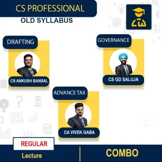 CS Professional MODULE 1 Combo Regular Course New Syllabus By CA VIVEK GABA, CS GD SALUJA , CS ANKUSH BANSAL: Online Classes CS Professional MODULE 1 Combo Regular Course New Syllabus By CA VIVEK GABA, CS GD SALUJA , CS ANKUSH BANSAL: Online Classes