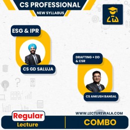CS Professional Module - 1  Combo Regular Course New Syllabus By  CS GD SALUJA ,CS ANKUSH BANSAL: Online Classes
