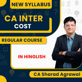 CA Inter COST Management Accounting New Regular Course By CA Sharad Agrawal