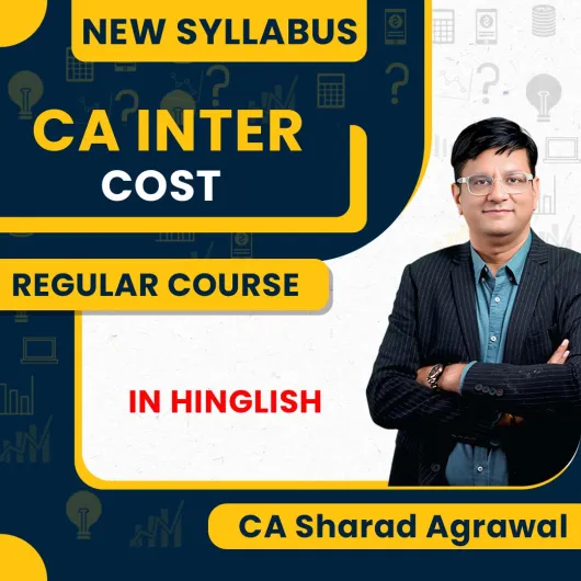 CA Inter COST Management Accounting New Regular Course By CA Sharad Agrawal