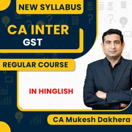 CA Inter IDT New Regular Course By CA Mukesh Dakhera 