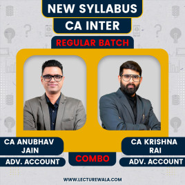 CA Inter Advanced Accounting By CA Anubhav Jain, CA Krishna Rai