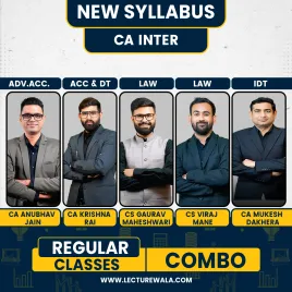 CA Inter Group 1 Regular Combo By Vidhyoday Education