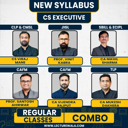 CS Executive Both Group Combo Regular classes by Vidhyoday Education