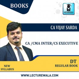 CA Inter Direct Tax Regular Book: Study Material By CA Vijay Sarda (For Nov 2022 )