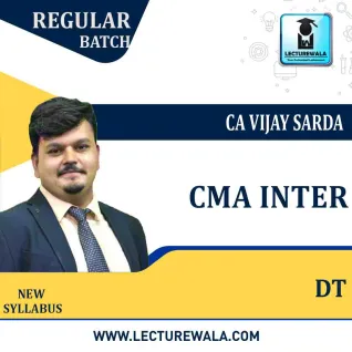 CMA Inter Direct Tax Paper 07 Regular Course By CA Vijay Sarda : Pen Drive / Online Classes CMA Inter Direct Tax Paper 07 Regular Course By CA Vijay Sarda : Pen Drive / Online Classes