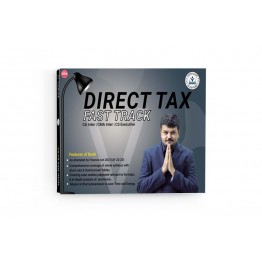 CA Inter Direct Tax Fast Track Summary Book : Study Material By CA Vijay Sarda (For June / Dec 2022)