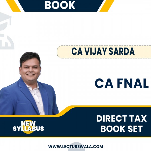  CA Final Direct Tax regular Book Set By CA Vijay Sarda: Study material