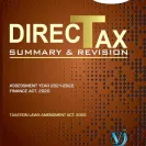 CA Final Direct Tax Summery & Revision Book 39th Edition By CA Vinod Gupta (For Nov. 2022)