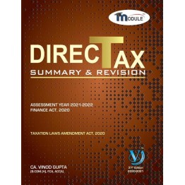 CA Final Direct Tax Summery & Revision Book 39th Edition By CA Vinod Gupta (For May / Nov. 2022)