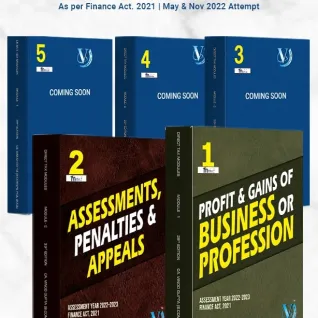 CA Final Direct Taxes All 05 Modules By Vinod Gupta (For May 2022 / Nov. 2022)