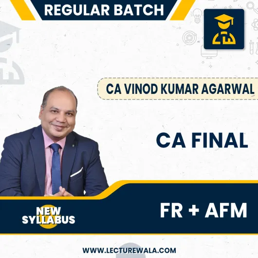 CA Final FR and AFM/SFM 1.0 Buy Book Get Video Lectures Free Full Course Combo Buy Book Get English Video Lectures Free In English By CA Vinod Kumar Agarwal: Online / Pendrive classes. CA Final FR and AFM/SFM 1.0 Buy Book Get Video Lectures Free Full Course Combo Buy Book Get English Video Lectures Free In English By CA Vinod Kumar Agarwal: Online / Pendrive classes.