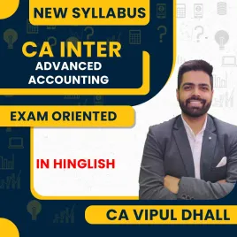 CA Vipul Dhall Advanced Accounting Exam Oriented Online Classes For CA Inter CA Vipul Dhall Advanced Accounting Exam Oriented Online Classes For CA Inter
