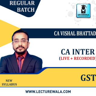 CA Inter Indirect Tax Regular In-Depth Batch by CA Vishal Bhattad : Google Drive / Pen Drive CA Inter Indirect Tax Regular In-Depth Batch by CA Vishal Bhattad : Google Drive / Pen Drive