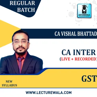 CA Inter Indirect Tax Regular In-Depth Batch by CA Vishal Bhattad : Google Drive / Pen Drive CA Inter Indirect Tax Regular In-Depth Batch by CA Vishal Bhattad : Google Drive / Pen Drive