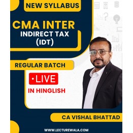 CA Vishal Bhattad Indirect Tax IDT