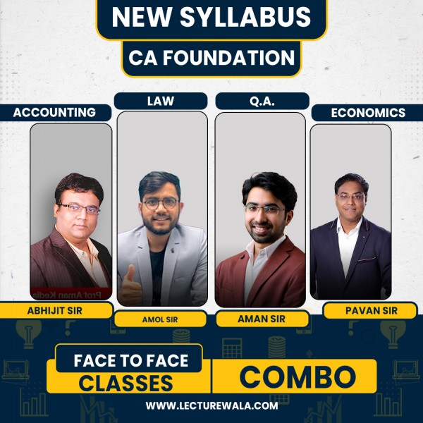 CA Foundation Full Group Face To Face Batch By Vsmart : Offline Classes