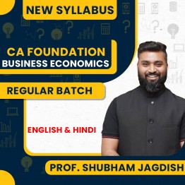 Prof. Shubham Jagdish Business Economics