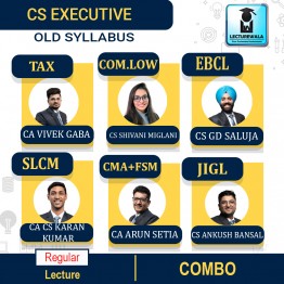 CS Exectutive Both Group Combo Latest Recording Regular Course By VG STUDY HUB : Online classes.