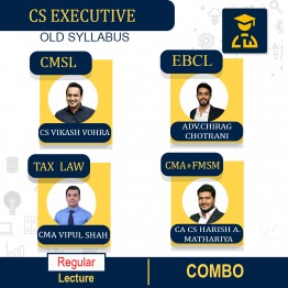 CS EXECUTIVE EXECUTIVE MODULE 2 COMBO OLD SYLLABUS BY YES ACADEMY : ONLINE CLASSES