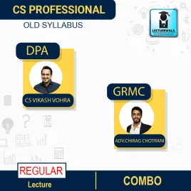 CS Professional Old Syllabus (DPA+GRMC) Combo Regular Classes By Yes Academy : Online Classes CS Professional Old Syllabus (DPA+GRMC) Combo Regular Classes By Yes Academy : Online Classes