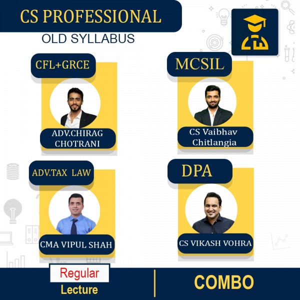 CS Professional Old Syllabus Module 1 & Module 3 Insolvency All Subject Combo By Yes Academy : Online Classes