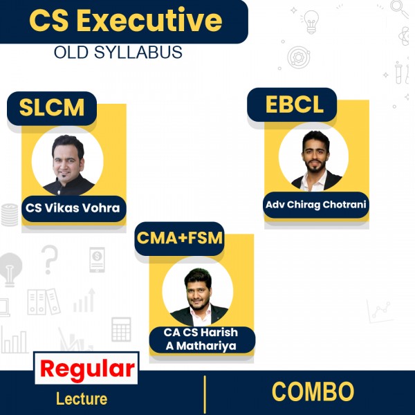 CS Executive Module 2 All Subjects Combo Old Syllabus By Yes Academy : Online Classes 
