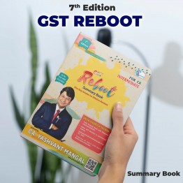  CA INTER - GST Reboot Summary Book - By CA. Yashvant Mangal For May 2024